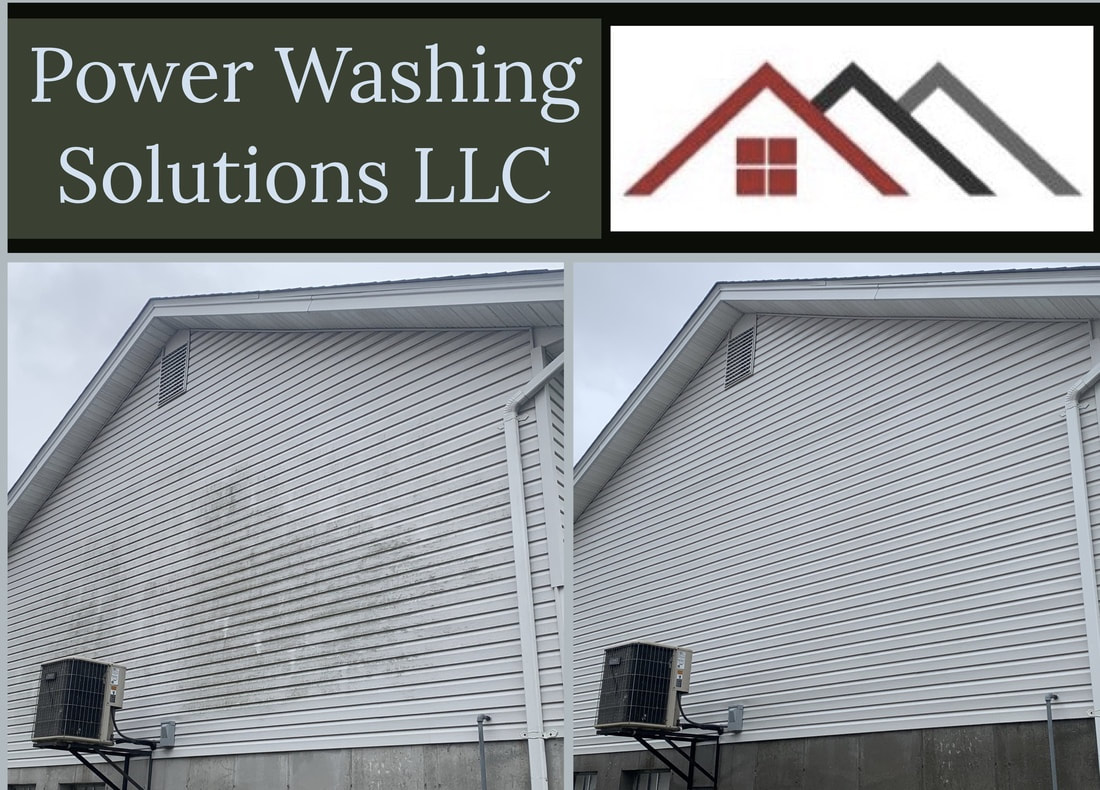 before and after pressure washing siding jefferson county, MO